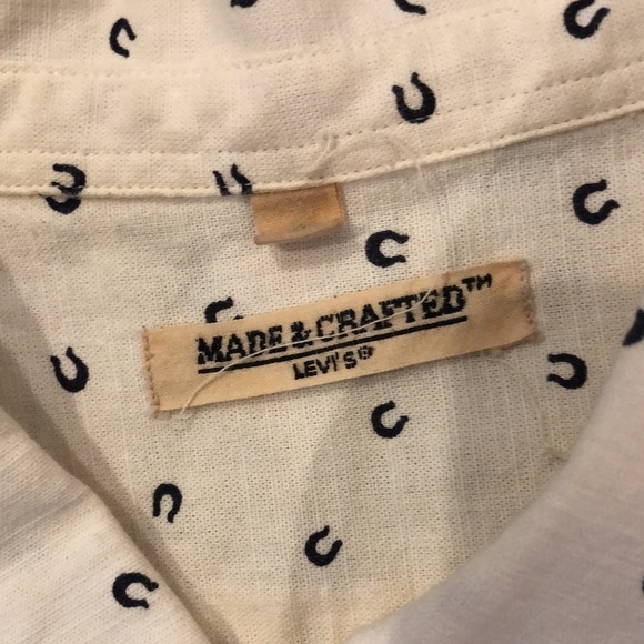 Levi’s Made & Crafted Horseshoe Button Down Shirt 3 - Picture 4 of 11